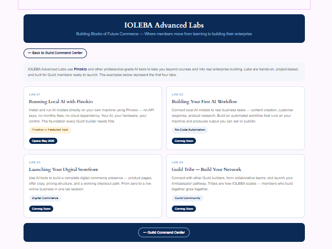IOLEBA Advance Screenshot